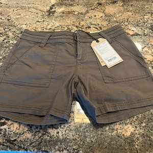 Womens Green Prana Shorts